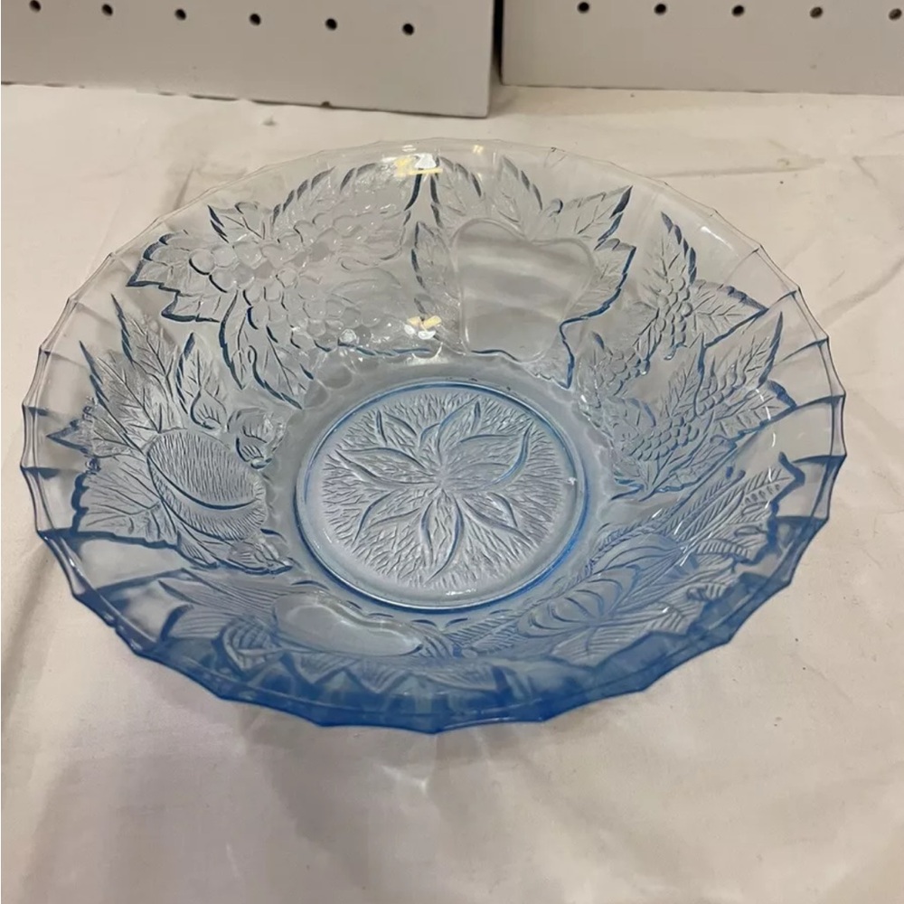 KIG Indonesia 7” Blue Serving Bowl Set Of 6
